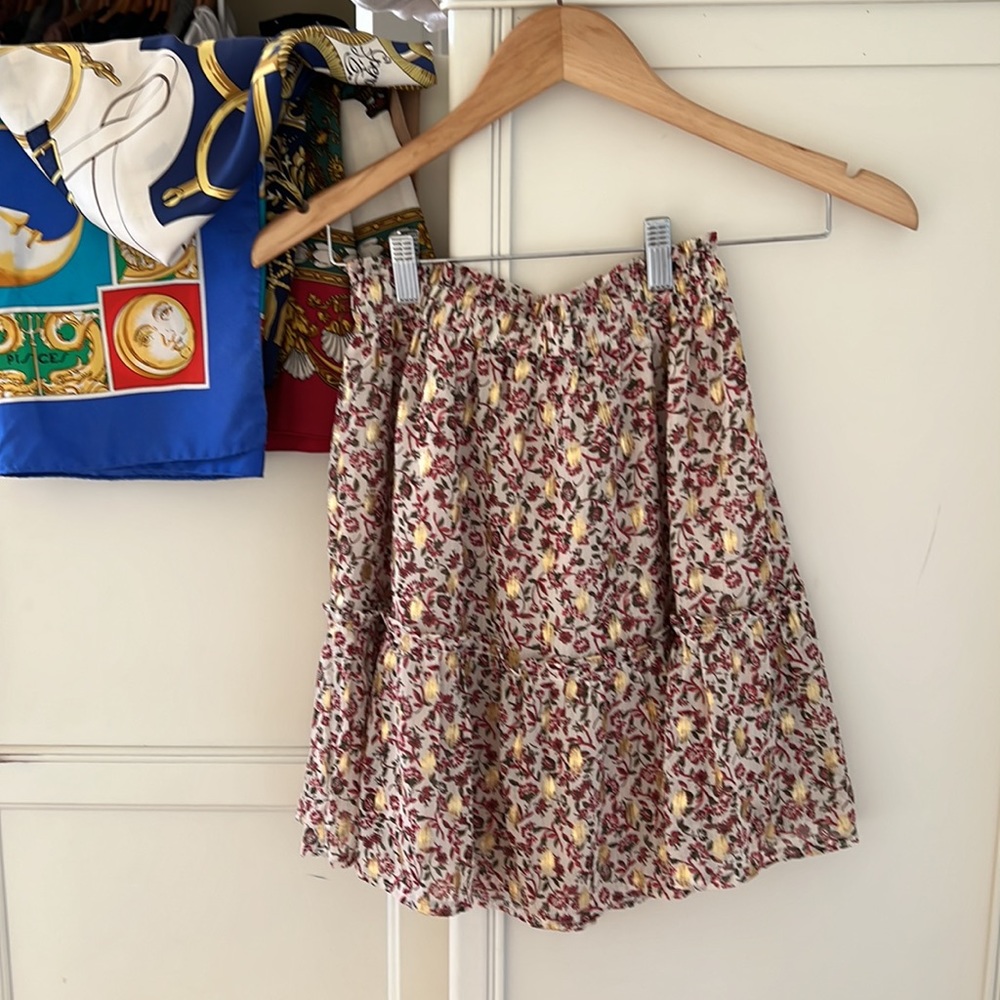 Vintage Boutique Paris Floral Skirt